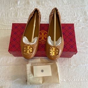 Tory Burch multi-logo ballet flats